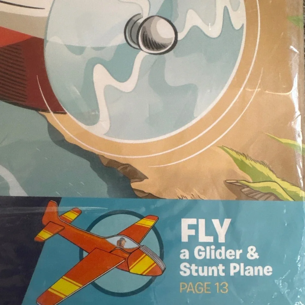 Little Passports Flight‎ Science Kit Build Wind Vane Glider Stunt Plane